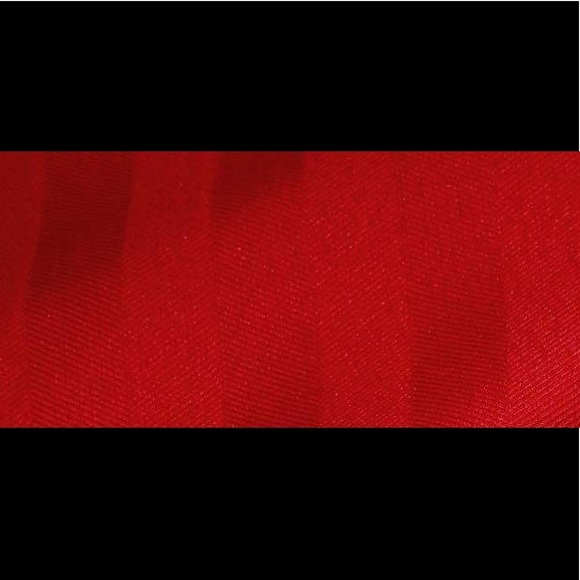 Herringbone Stripe in Cardinal Red Fabric - Picture 2 of 6